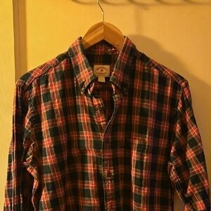 Classic Plaid Button-Down Shirt